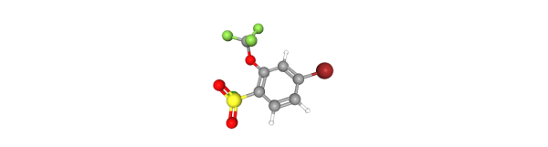 4-Bromo-2-(trifluoromethoxy)benzenesulfonyl chloride 化学構造