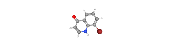 8-Bromo-4-hydroxyquinoline Chemische Struktur