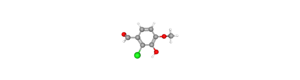 2-Chloro-3-hydroxy-4-methoxybenzaldehyde Chemical Structure