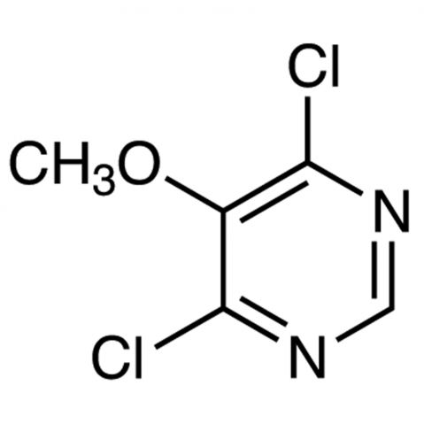 4,6-Dichloro-5-methoxypyrimidine 化学構造