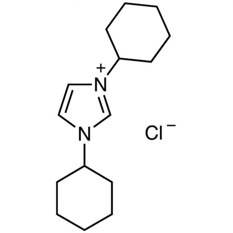 1,3-Dicyclohexylimidazolium chloride Chemische Struktur