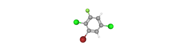 1-Bromo-2,5-dichloro-3-fluorobenzene التركيب الكيميائي