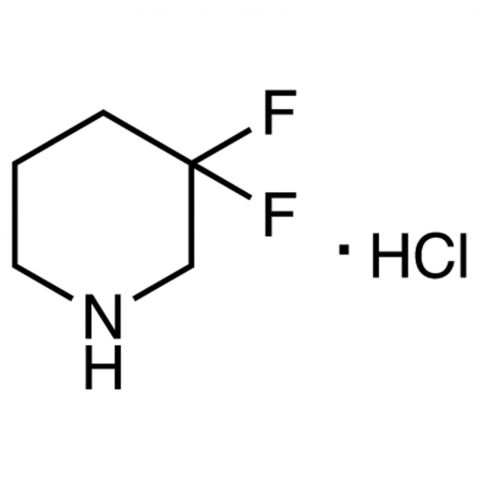 3,3-Difluoropiperidine hydrochloride Chemical Structure