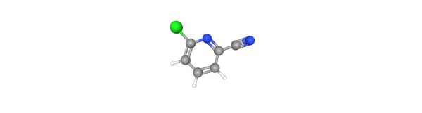 2-Chloro-6-cyanopyridine 化学構造