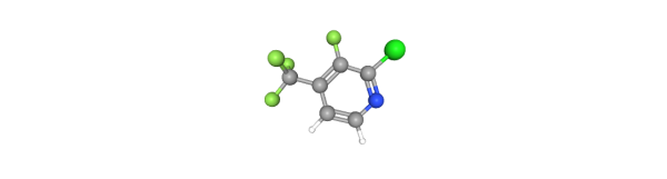 2-chloro-3-fluoro-4-(trifluoromethyl)pyridine Chemical Structure