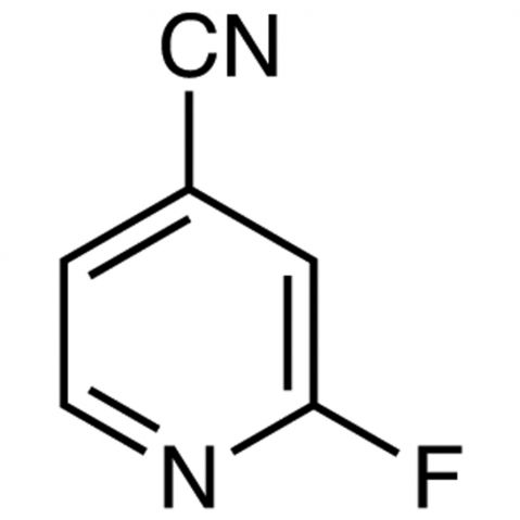 4-Cyano-2-fluoropyridine Chemical Structure