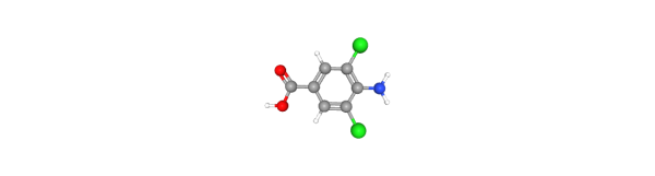 4-Amino-3,5-dichlorobenzoic acid Chemical Structure