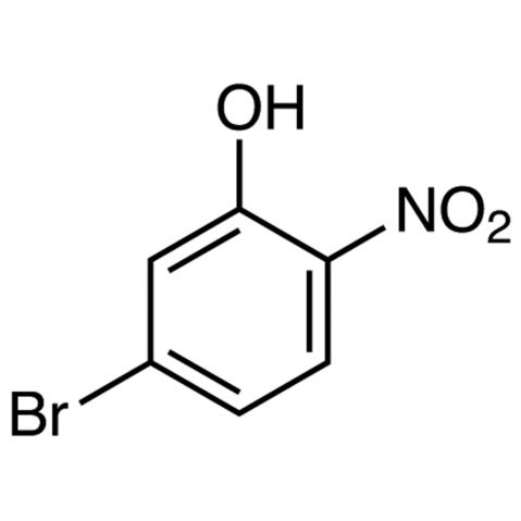 5-Bromo-2-nitrophenol 化学構造