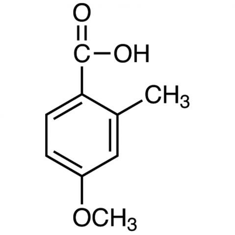 4-Methoxy-2-methylbenzoic acid Chemical Structure