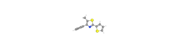 5-Methyl-4-Phenyl-2-(2-thienyl)-thiazole Chemical Structure