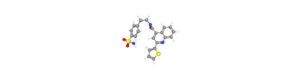 N-(4-Sulfamoylphenethyl)-2-(thiophen-2-yl)quinoline-4-carboxamide التركيب الكيميائي