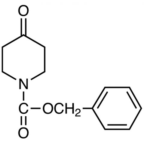 1-Z-4-Piperidone 化学構造