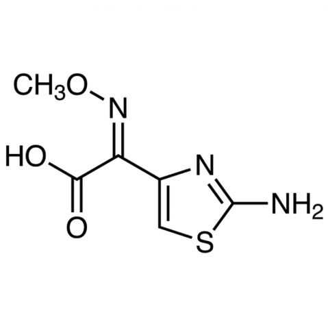 (Z)-2-(2-Amino-4-thiazolyl)-2-(methoxyimino)acetic Acid Chemical Structure