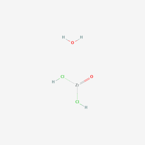 Zirconyl chloride hydrate 化学構造