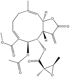 Uvedalin Chemical Structure