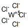 tungsten(5+) pentachloride 化学構造