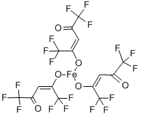 Tris(hexafluoroacetylacetonato)iron(III) Chemical Structure