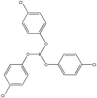 Tris(4-chlorophenyl) Borate Chemical Structure