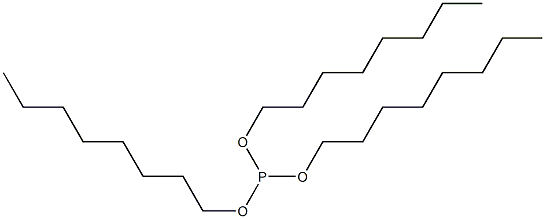 Trioctyl Phosphite (Mixture) Chemical Structure