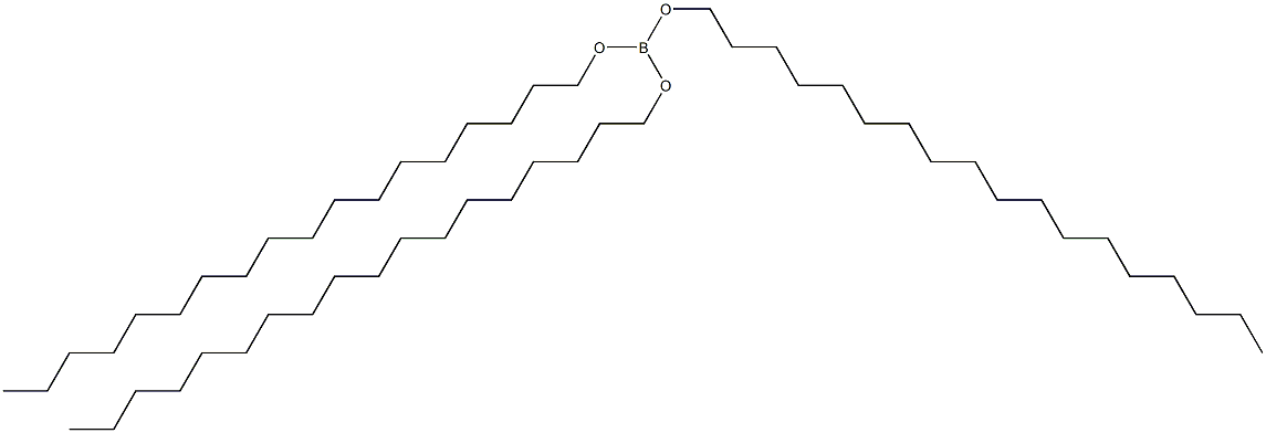 Trioctadecyl Borate Chemische Struktur