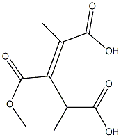 Trimethyl trans-Aconitate 化学構造