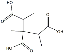 Trimethyl 1，2，3-Propanetricarboxylate Chemical Structure