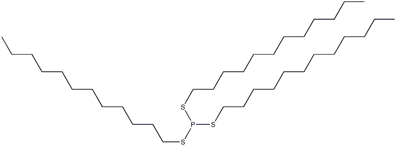 Trilauryl Trithiophosphite Chemical Structure