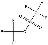 Trifluoromethanesulfonic Acid Trifluoromethyl Ester 化学構造