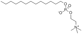 Tridecyl 2-(trimethylazaniumyl)ethyl phosphate Chemical Structure