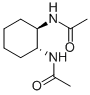 trans-N，N'-Diacetylcyclohexane-1，2-diamine 化学構造