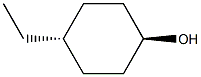 trans-4-Ethylcyclohexanol Chemical Structure