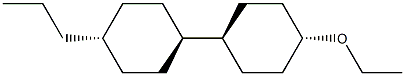 trans-4-Ethoxy-trans-4'-propyl-[1，1'-bicyclohexyl] Chemical Structure