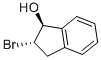 trans-2-Bromo-1-indanol التركيب الكيميائي