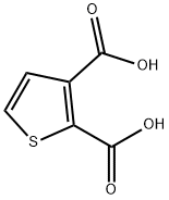 Thiophene-2，3-Dicarboxylic Acid Chemical Structure