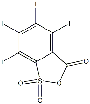 Tetraiodo-2-sulfobenzoic Anhydride Chemical Structure