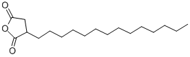 Tetradecylsuccinic Anhydride 化学構造