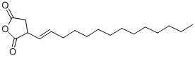 Tetradecenylsuccinic Anhydride 化学構造