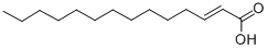 tetradec-2-enoic acid Chemical Structure