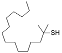 tert-Hexadecyl Mercaptan Chemical Structure