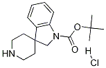 Tert-Butyl Spiro[Indoline-3，4'-Piperidine]-1-Carboxylate Hydrochloride التركيب الكيميائي