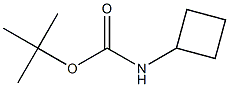 Tert-butyl cyclobutylcarbamate Chemical Structure