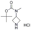 Tert-butyl azetidin-3-yl(methyl)carbamate hydrochloride Chemical Structure