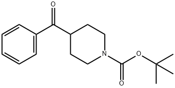 tert-Butyl 4-benzoylpiperidine-1-carboxylate Chemical Structure