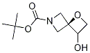 tert-Butyl 3-hydroxy-1-oxa-6-azaspiro[3.3]heptane-6-carboxylate Chemical Structure