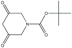 Tert-Butyl 3，5-Dioxopiperidine-1-Carboxylate التركيب الكيميائي