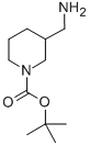 Tert-butyl 3-(aminomethyl)piperidine-1-carboxylate Chemical Structure