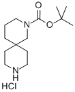 tert-Butyl 2，9-diazaspiro[5.5]undecane-2-carboxylate hydrochloride Chemische Struktur