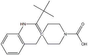 tert-Butyl 2'，4'-dihydro-1'H-spiro[piperidine-4，3'-quinoline]-1-carboxylate Chemical Structure