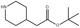 tert-Butyl 2-(piperidin-4-yl)acetate Chemical Structure