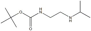 Tert-Butyl 2-(Isopropylamino)Ethylcarbamate 化学構造